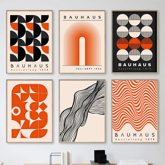 Bauhaus Harmony Wall Art Set